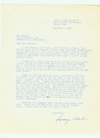 Correspondence from Sumiye Adachi to J. Elmer Morrish