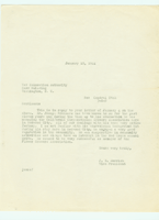 Correspondence from J. E. Morrish to War Relocation Authority