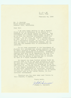 Correspondence from Joseph Rikimaru to J. Elmer Morrish