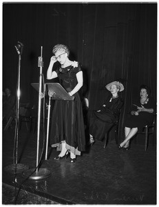 Liberty Belles...Shrine Auditorium...5000 attendance, 1951