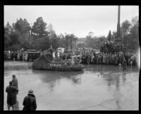 "Sea Serpent" float in the Tournament of Roses Parade, Pasadena, 1934