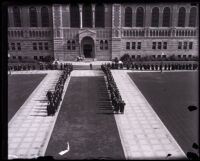 Graduation ceremony at UCLA, Los Angeles, 1931