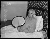 Mrs. William Roberts, age 91, resident of the Women's Christian Temperance Union Home, Eagle Rock, 1938