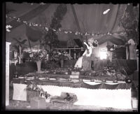 Buena Park's Colonial Dame display at the Orange County Fair, Orange County, 1926