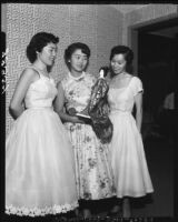 Miss National Japanese-American Citizens League and attendants