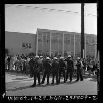 Student walkout at Venice High School in Venice, Calif., 1968