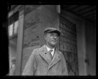 Upton Sinclair in workman's attire, date unknown