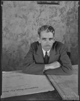 Byron N. Scott is cleared of drunk driving charges, Los Angeles County, 1935