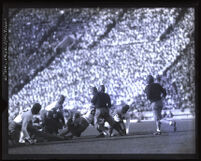 U.S.C. vs. Washington player tackled just the line of scrimmage, Los Angeles, 1927