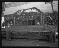 Hemet-San Jacinto Chamber of Commerce exhibit at the Southern California Fair, Riverside, 1926