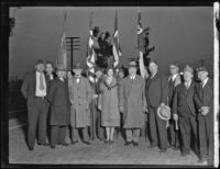 Ralph T. O'Neil, Margaret O'Neil and the American Legion, Los Angeles, circa 1931