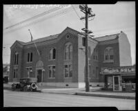 Wilshire Police Station, Los Angeles, 1920-1939