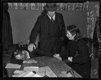 Frank Ryan witnesses Helen Angiulli confronting her father William Spinelli, Los Angeles, 1938