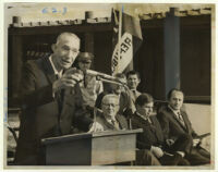 C.M. Featherly speaks at the opening of Featherly Regional Park, 1985