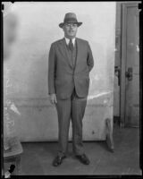 Chester A. Lloyd survives being shot in the chest, Los Angeles, 1934