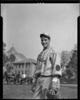 Joe Gonzales of the USC Trojans, Los Angeles, 1936