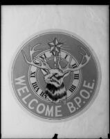 Elks Lodge emblem, 1936