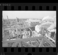 ARCO oil refinery in Carson, Calif., 1989