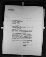 Copy of a letter from Kansas Governor Alf M. Landon to W. Lockwood Miller regarding the California primary, 1936