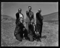 Alhambra Police Department pistol team, Alhambra, 1935