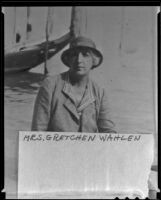 Gretchen Wahlen, widow who went missing, circa 1936