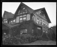 Home of murder victim Jacob Denton, Los Angeles, 1920-1921