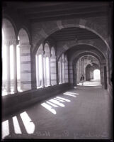 Royce Hall arcade, Los Angeles, 1920s