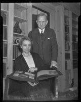 Dr. and Mrs. Freeman of the Pasadena Presbyterian Church, Pasadena, 1936