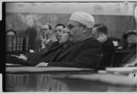 Bombing defendant Earle E. Kynette in court, Los Angeles, 1938