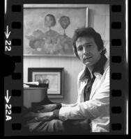 Herb Alpert seated at piano, Calif., 1974