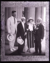 Cornelius Cole with Joseph G. Cannon and two others, Washington (D. C.), 1920s