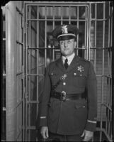 Captain Clem Peoples, Los Angeles County Jailer, Los Angeles, 1920-1939