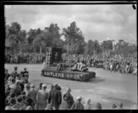 "Whistler's Mother" float in the Tournament of Roses Parade, Pasadena, 1932