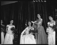 Nisei Week Festival Queen, Little Tokyo, Los Angeles, 1950