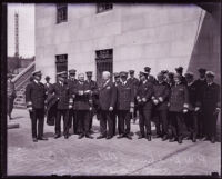 Navy Admiral Robert E. Coontz and Robert W. Pridham, Los Angeles, 1920s