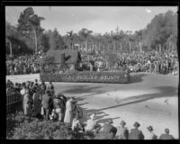 "Martha" float in the Tournament of Roses Parade, Pasadena, 1935