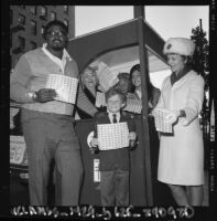 Los Feliz Woman's Club's Christmas Seals booth