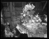 "Fountain of Beauty" float at the Electrical Parade in the Memorial Coliseum, Los Angeles, 1932