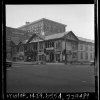 Martz Flats building at 7th and Flower Streets, Los Angeles, Calif., 1965