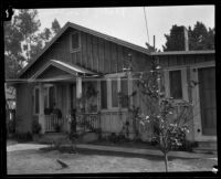 Platts family residence, where Alsa Thompson stayed, Los Angeles, 1925