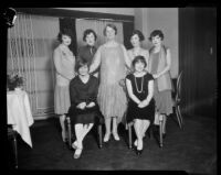 Judge Georgia Bullock with members of the Iota Tau Tau legal sorority of Southwestern University, Los Angeles, 1927-1928