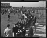 New graduates of Loyola College, Los Angeles, 1935