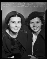 Ruth Austin Mattimore takes her ex-husband to court to finance their daughter Rose Marie's education, Los Angeles, 1935