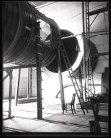 Portion of the new wind tunnel at Caltech, Pasadena, 1929