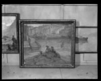 Paintings displayed at the Los Angeles County Fair, Pomona, 1929