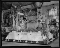 Pomona display at the National Orange Show, San Bernardino, 1933