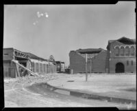 School buildings damaged by the Long Beach earthquake, Southern California, 1933