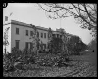 Exterior view of the Lark Ellen Home for Boys, Sawtelle (Los Angeles), 1924