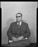 Gildardo Magana, governor of Baja California, Los Angeles, 1936