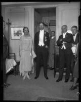 Crown Prince Gustav Adolf and Crown Princess Louise of Sweden, Los Angeles, 1926